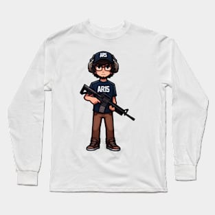 Tactical Man Long Sleeve T-Shirt